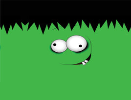 Tote Panel Halloween Googly Frank