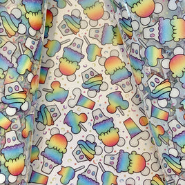 Clear Mouse Rainbow Snacks TPU