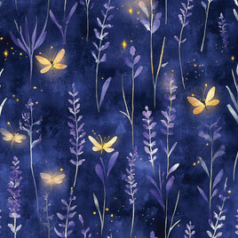 Lavender at Night