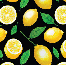 Lemons on Black
