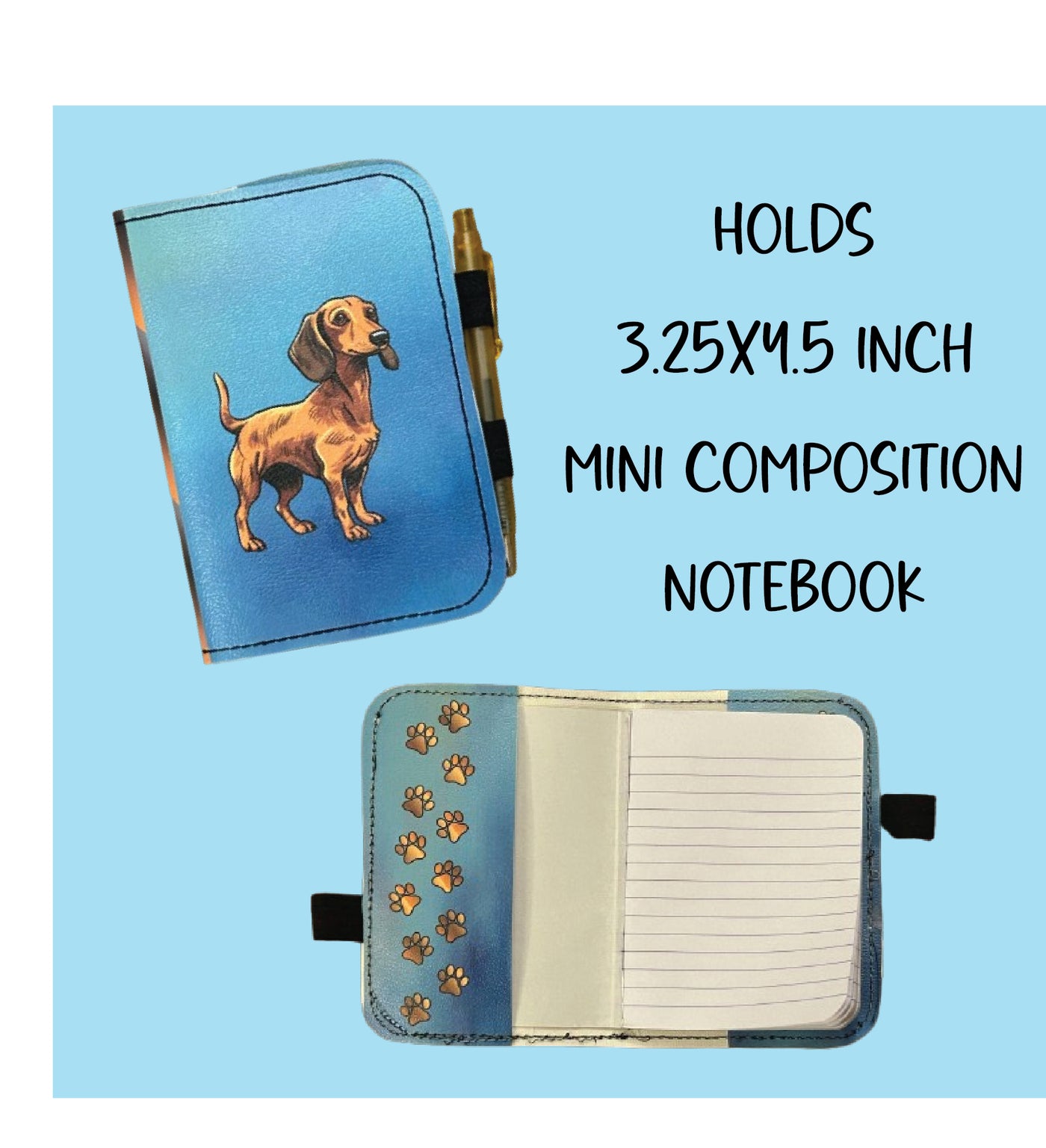 Mini Notebook Cover Pattern Patterns digital download sewing embroidery| Glitterbugfairy