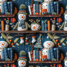 Winter Books and Snowmen