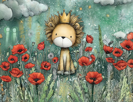 Tote Panel Wizard of Oz: Cowardly Lion