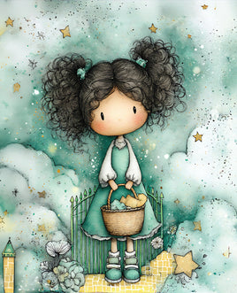 Printed Vinyl Panel 8.5x10.5 Wizard of Oz: Dorothy