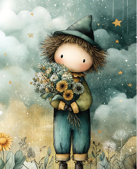 Printed Vinyl Panel 8.5x10.5 Wizard of Oz: Scarecrow