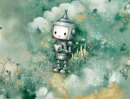 Tote Panel Wizard of Oz: Tin Man