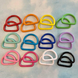 Colored D Rings (2 Packs)