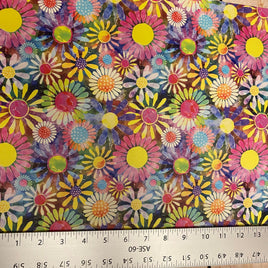 Printed Large Scale- Flower Power