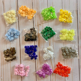 15 color snap set (10 each color)