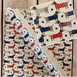 4th of July Dachshund Dogs