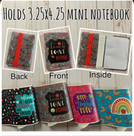 Mini Notebook holder set of 4