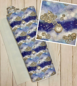 Blue Steampunk WPC Water Proof Canvas