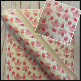 Ballet Pink on White
