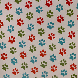 Dog Christmas Paw Print