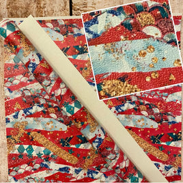 Christmas Red Brushstrokes