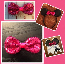 Small sequin bows