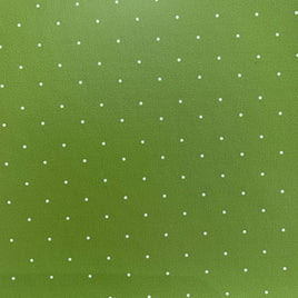 White Dots on Green