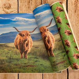 Highland Cow 10 Inch Panel