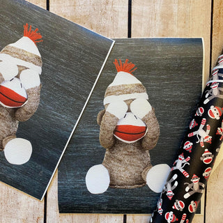 Panel Pack Sock Monkey