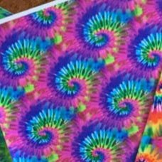 Tie Dye Pink Purple