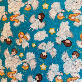 Angels on Teal