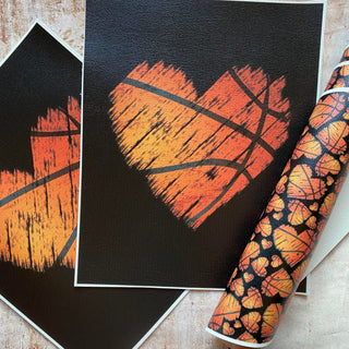 Panel Pack Basketball Hearts
