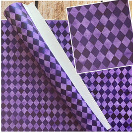 Diamonds Black and Purple