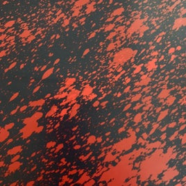 Blood Splatter on Black