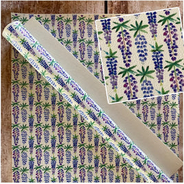 Blue Bonnets on White