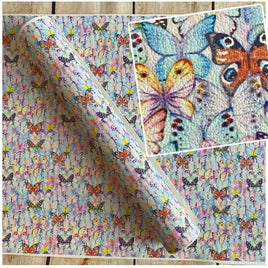 Butterflies on Pastel