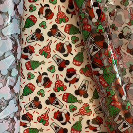 Clear Christmas Mouse Snacks TPU