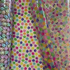 Clear Paw Prints TPU