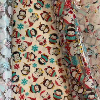 Clear Penguins TPU
