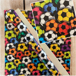 Colorful Soccer Balls