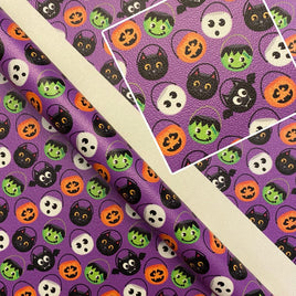 Creepy Buckets on Purple