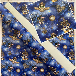 Flying Critters on Blue