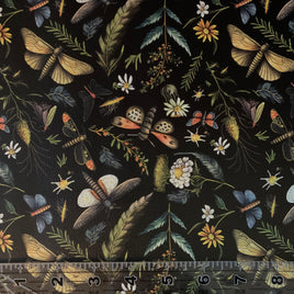 Printed Large Scale- Moth Floral