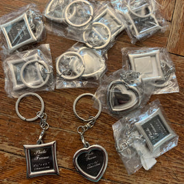 Picture Frame Keychains