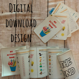 Embroidery design for Busy Books