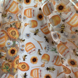 Clear Bees and Honey TPU