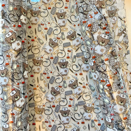 Clear medical Bear TPU