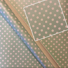 Mint Polka Dots