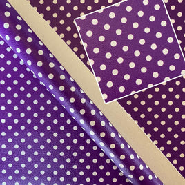 Purple Polka Dots