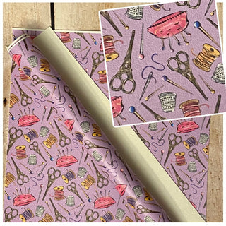 Sewing on Purple