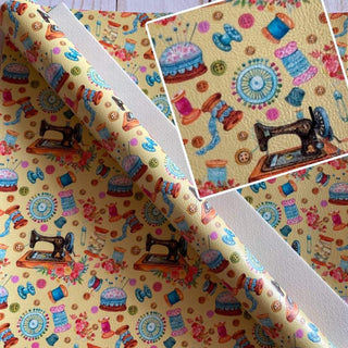 Sewing on Yellow