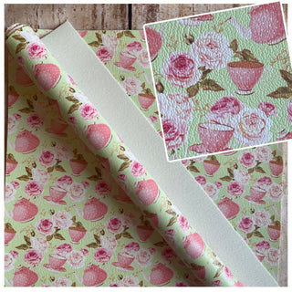 Tea and Roses on Sage